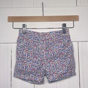 JOJO MAMAN BEBE VGUC Floral Print Elastic Adjustable Shorts